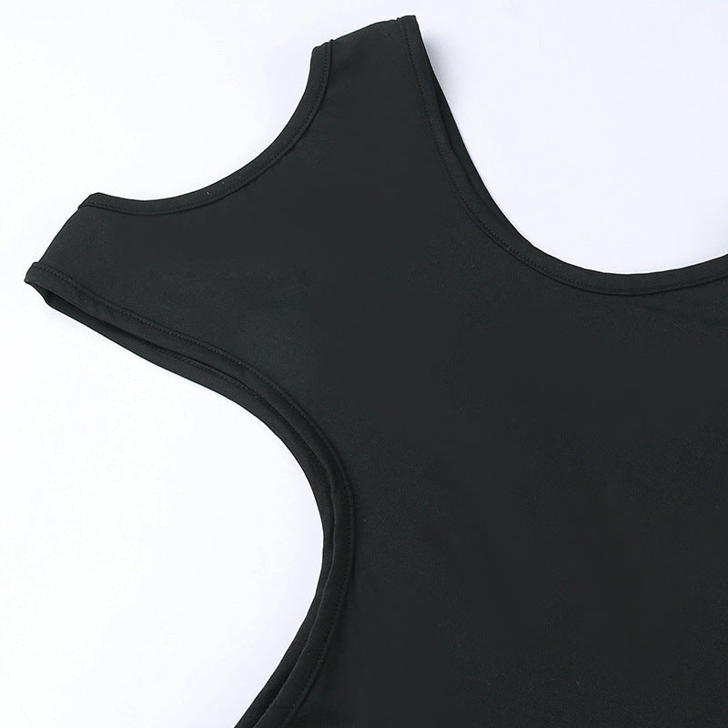 Europe And The United States Trend Personality Street Casual Hundred Short Tops