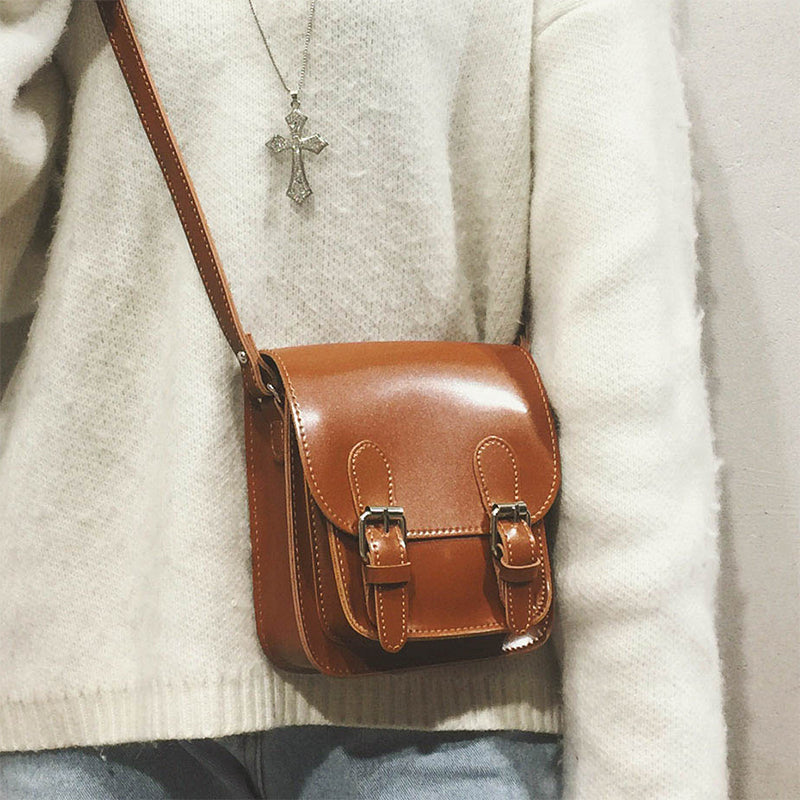 New All-match Mini Crossbody Shoulder Bag In Soft Leather