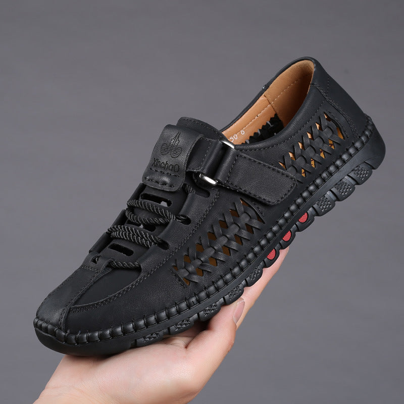 Hollow Ventilated Hole Shoes Trendy Casual