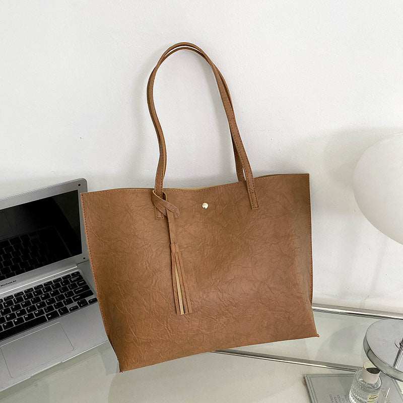 Large-capacity Tote Women's Handbag Casual Style