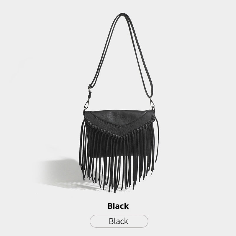Women's Retro Ethnic Style Tassel Messenger Bag