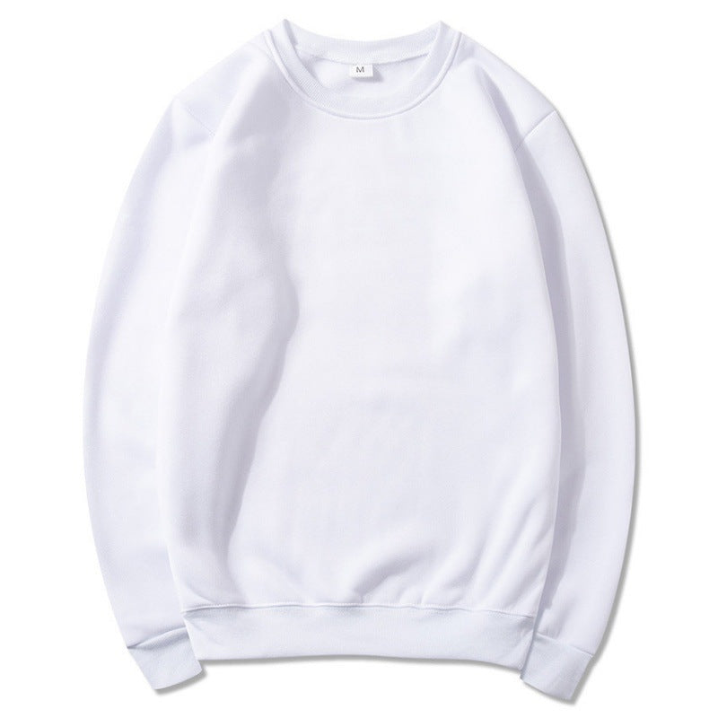 Mænds afslappede sweatshirt med rund hals