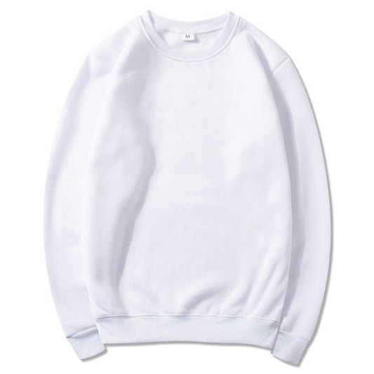 Mænds afslappede sweatshirt med rund hals