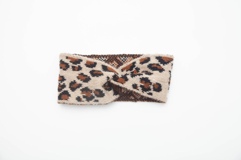 Headband Bow Leopard Hair Band