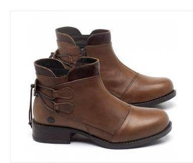 Women's Shoes Round Toe Martin Boots 40-43 Large Size
