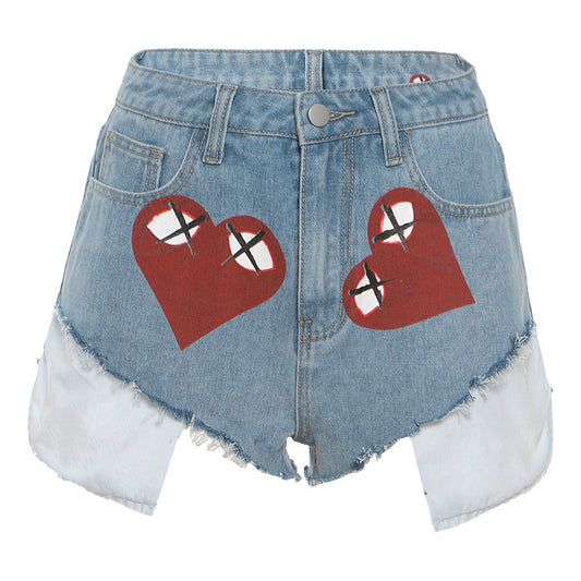 All-match Casual Denim Shorts