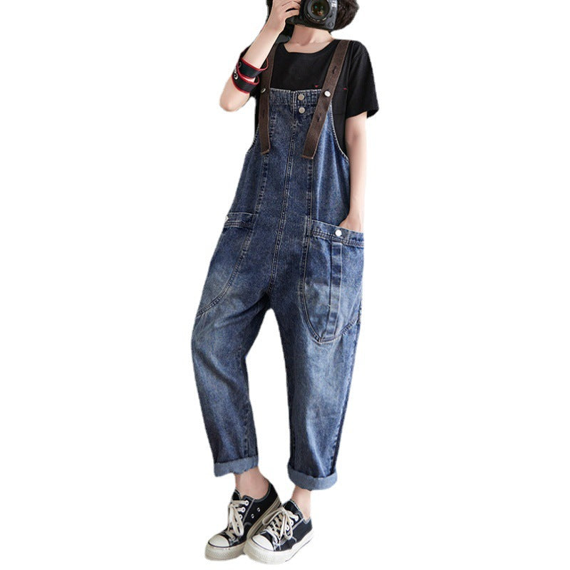 Kvinders løse overalls og slanke studenteroveralls