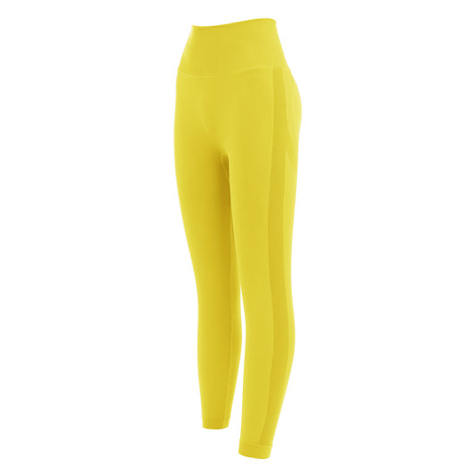 Peach Smile Chrysanthemum Net Red Fitness Pants Women's Running Sports Tight Hips High Waist Yoga Pants