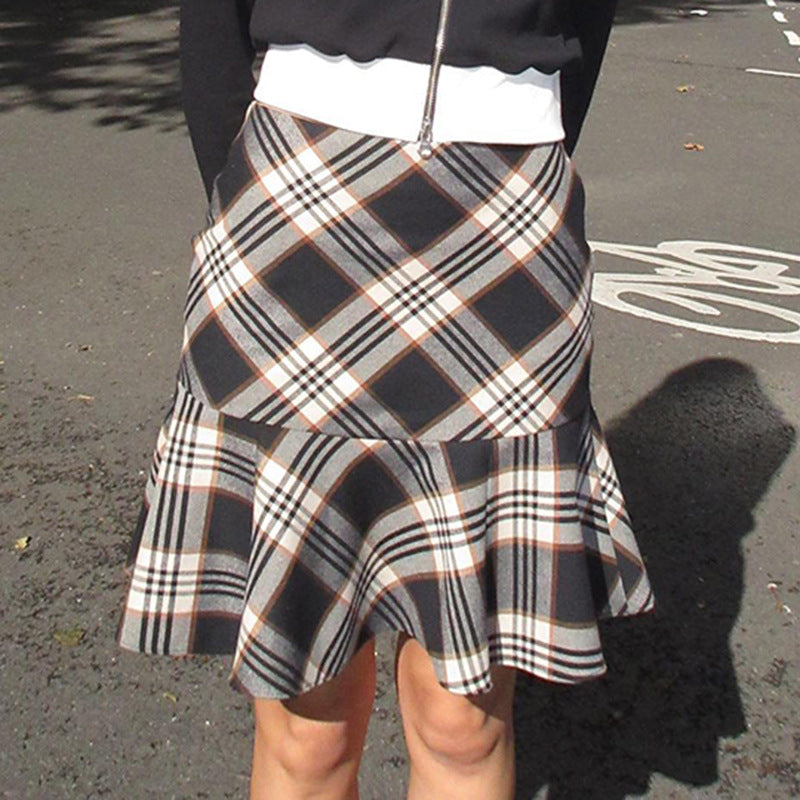 Hot Girl Slim Fit Slankende Nederdel