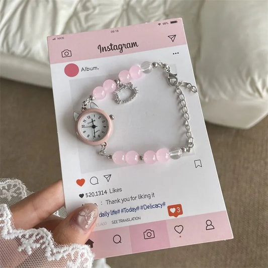 Chain Watch Female Ins Style Cute Niche