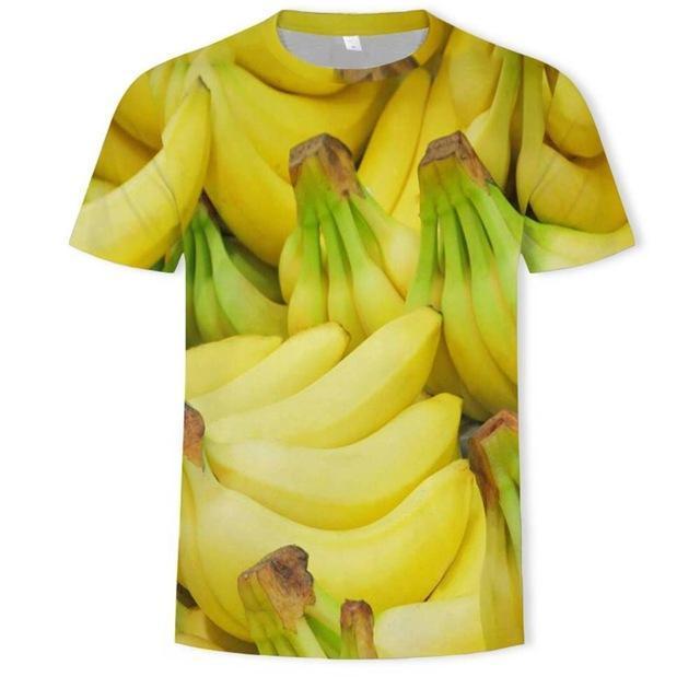 Trendy Beer 3D Digital Printing Men's Round Neck Short Sleeve T-Shirt