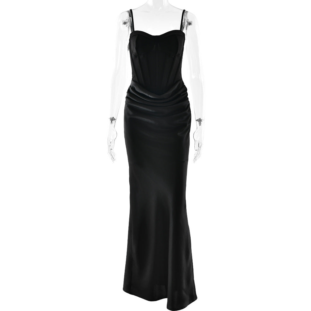 Strap-back Mermaid Dress For Women