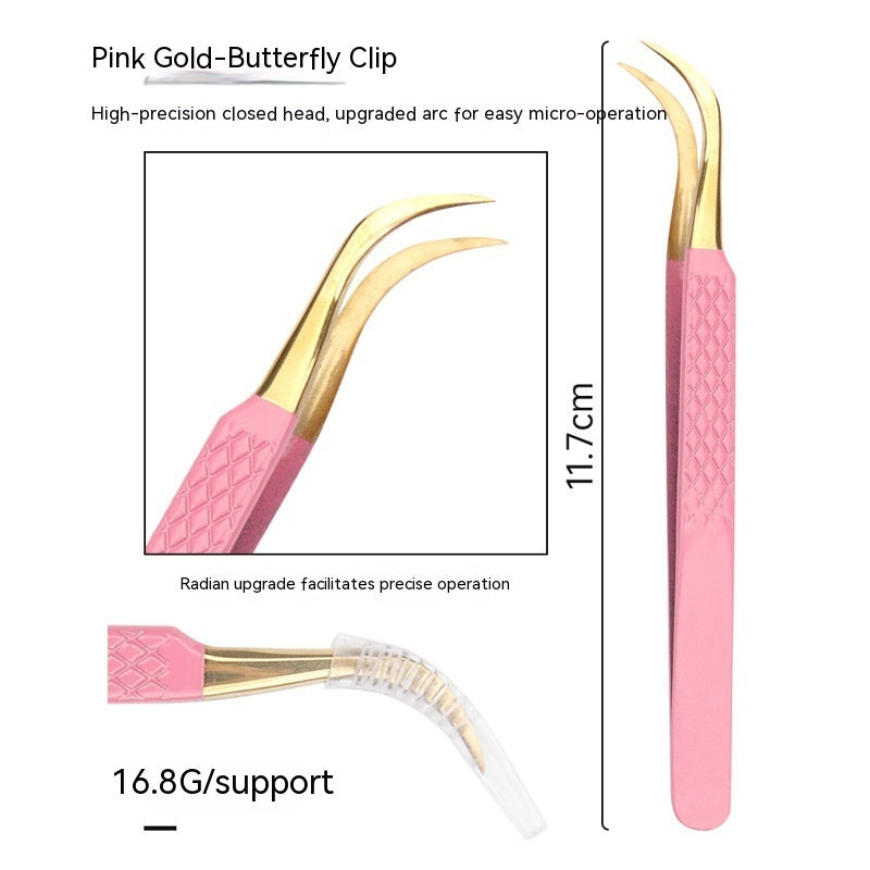 Grafting False Eyelashes Tool Fish Pattern Tweezers