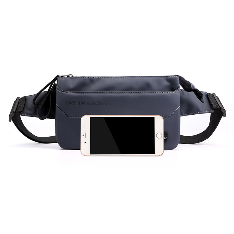 Nylon chest bag shoulder bag