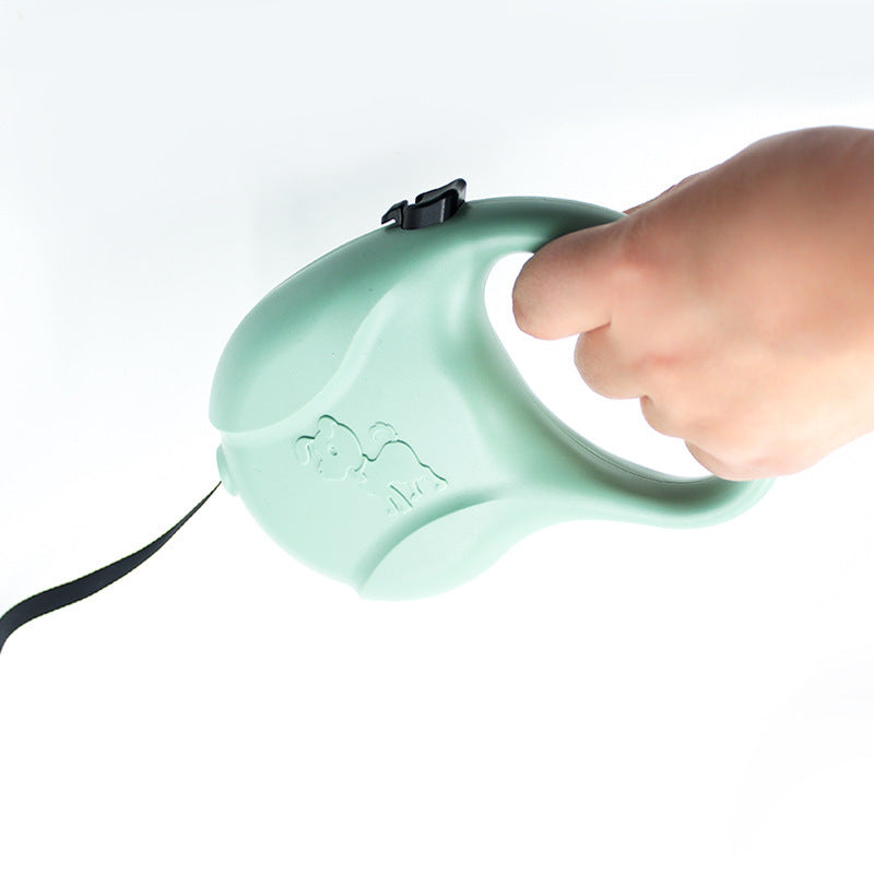 Dog Hand Holding Rope Automatic Retractable