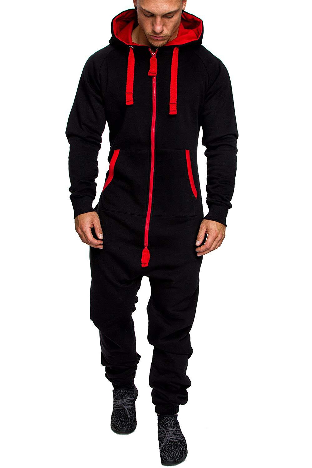 Hooded fleece bodysuit