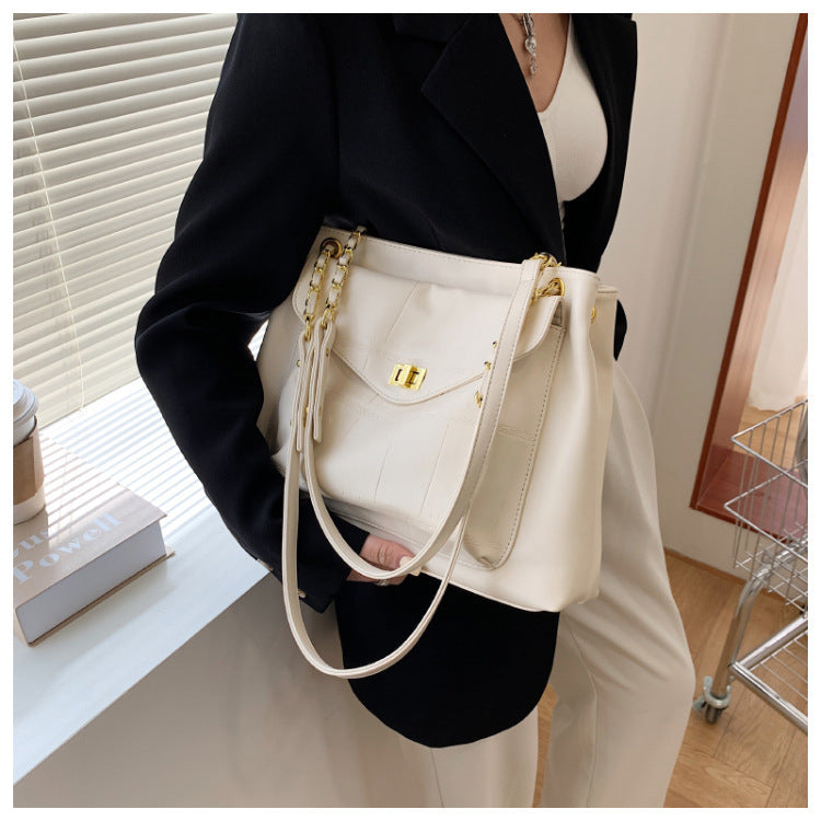 Fashion Net Red Chain Single Shoulder Crossbody Large Bag