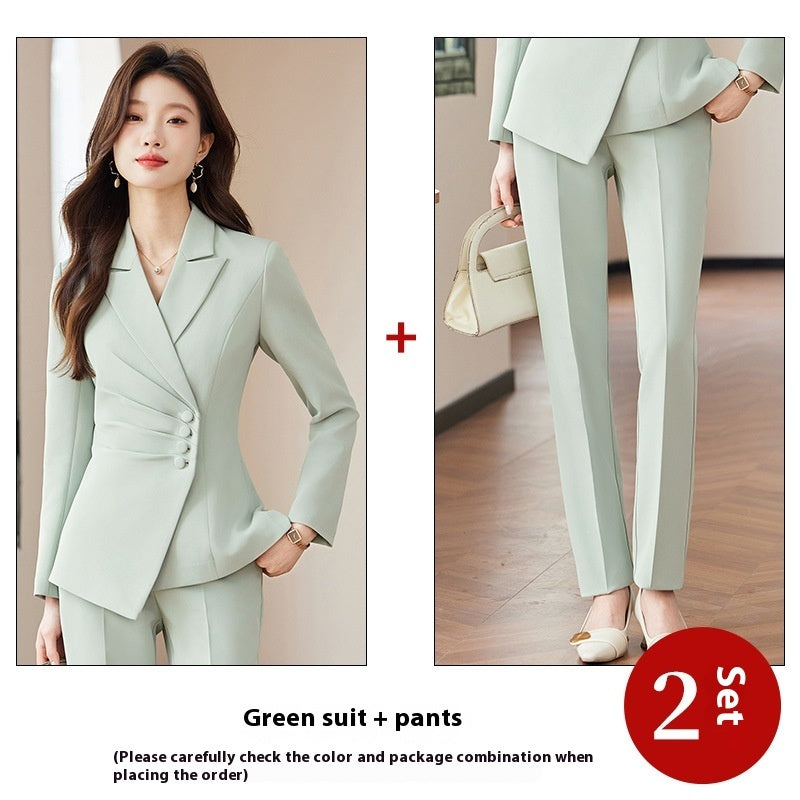 Women's Business Suit Long-sleeve Working Clothes