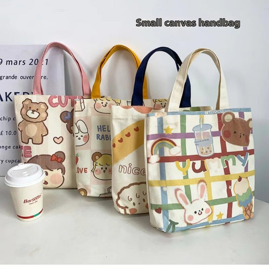 Cartoon Japanese Canvas Bag Tutorial Small Size