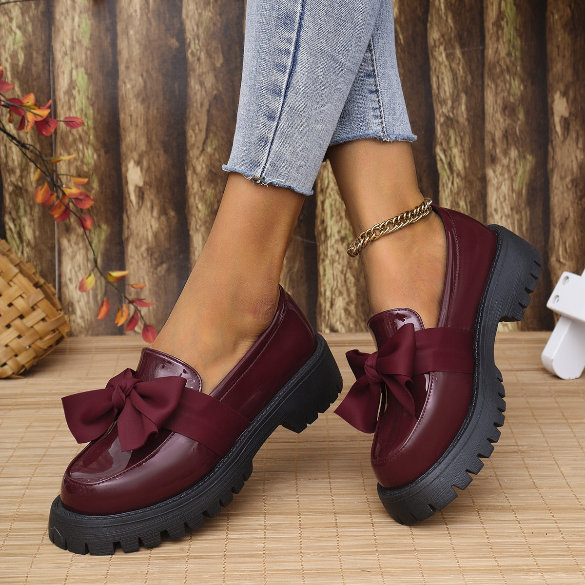 British Style Korean Vintage Leather Shoes