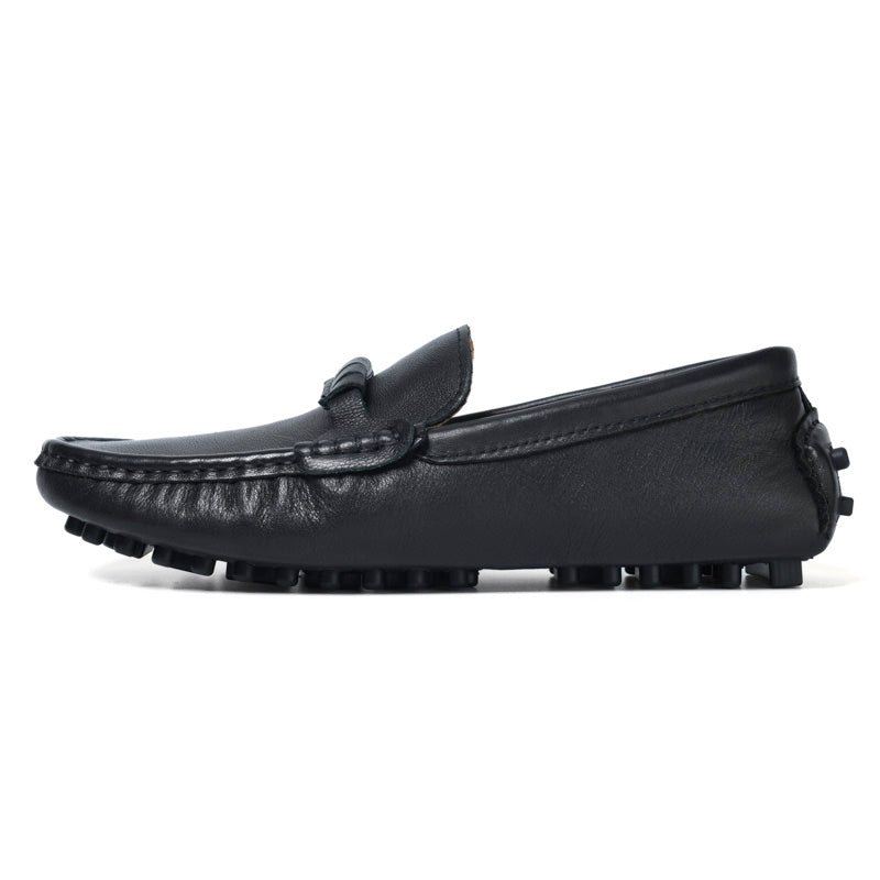 Sportsman cowhide peas shoes