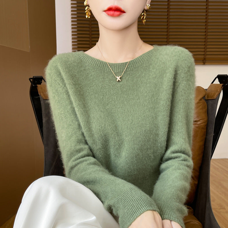 Dame Sweater Løs Inder Sweater
