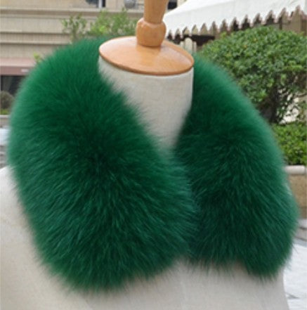 Fox Fur Collar Real Hairy Raccoon Fur