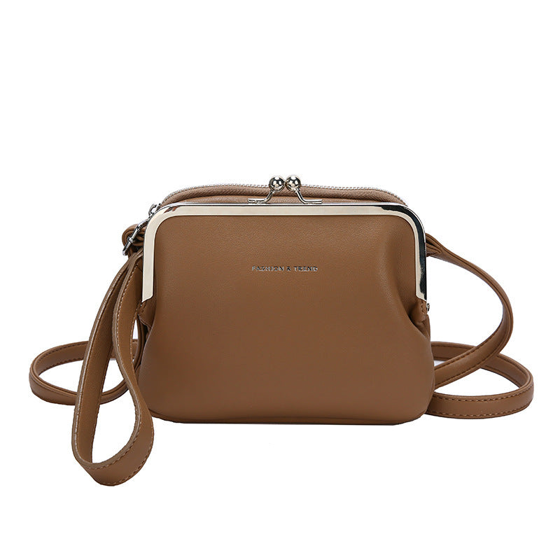 Fashionable Texture Autumn And Winter Multi-layer Messenger Bag