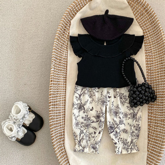 Thin Breathable Ankle-tied Puff Pants