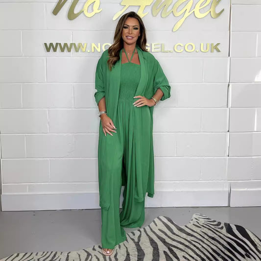 Women's Plus Size Wide Legs Jumpsuit