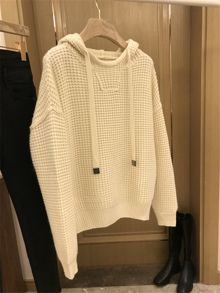 Hooded Sweater Sweater Men's Versatile Color Sweater Youth Long Sleeve
