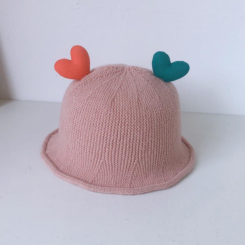 Cute Spring And Autumn Knitted Bucket Hat