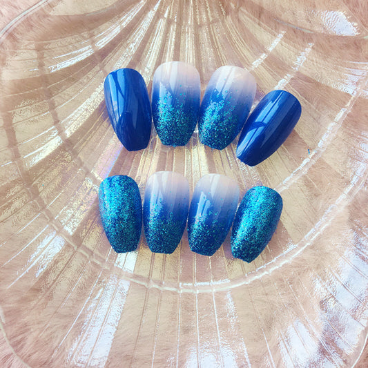 Removable Wear Nail Art Ballet A Fake Nail Patch