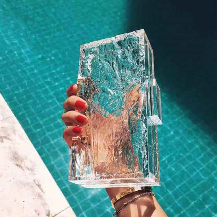 transparent clutch