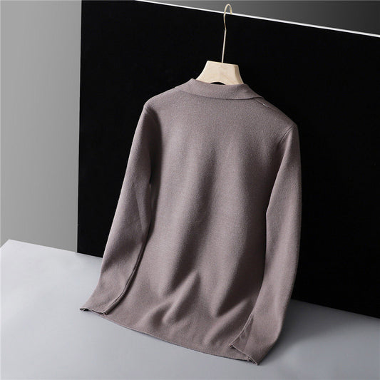 Youth Slim-fit Two-button Coat