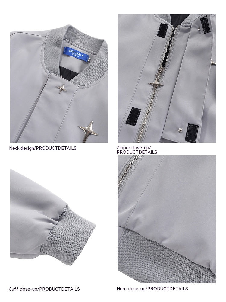 Retro Street Loose All-match Couple Casual Jacket