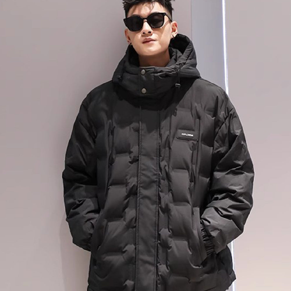 White Duck Down Men's Down Jacket Cold-resistant Warm