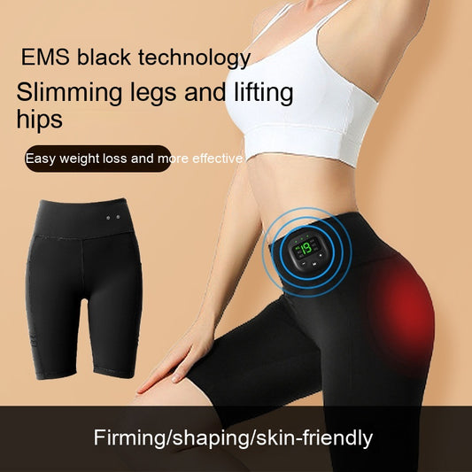 Micro-current Fitness Pants Hip Lifting Fitness Clothes Hip Beauty Instrument Yoga Pants