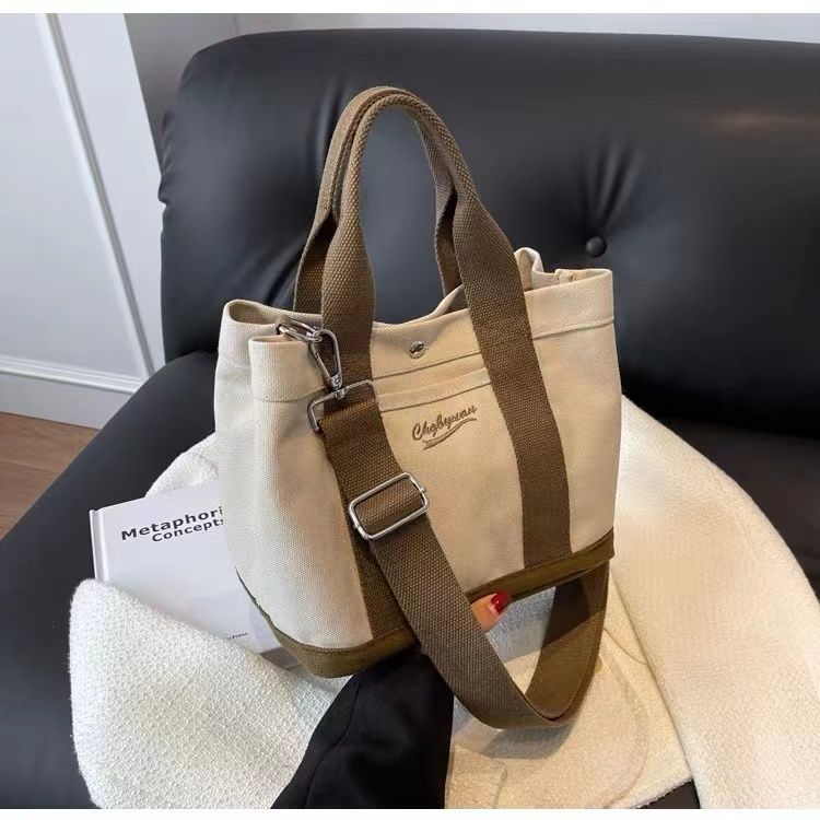 Outdoor Lightweight Canvas Portable Shoulder Messenger Bag