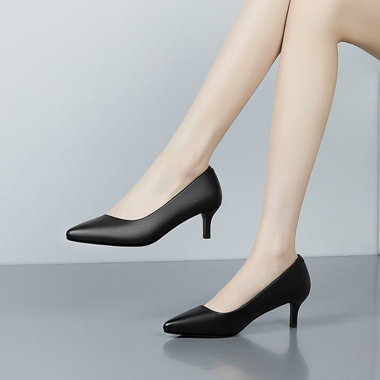Pointed Toe Professional High Heel Work Shoes