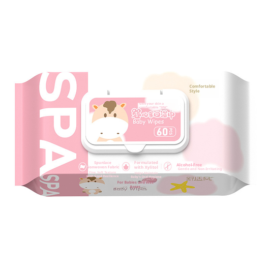 Baby Hand and Mouth Wipes-60 pcs-1 pack