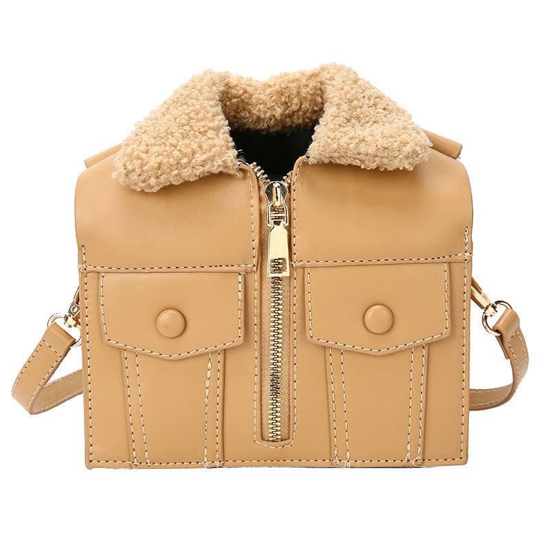 Personalized Niche Suit Clothes Small Square Bag