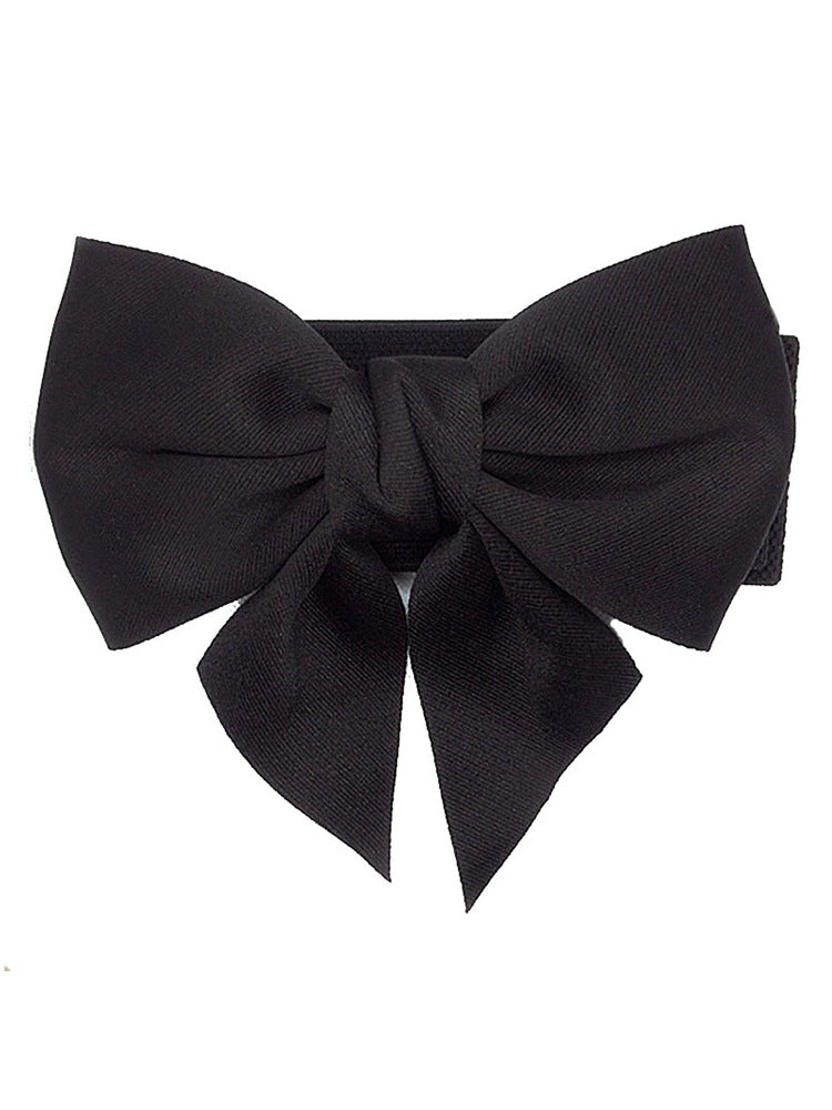 Elastic Ladies Fashion Bow Elastic Waistband
