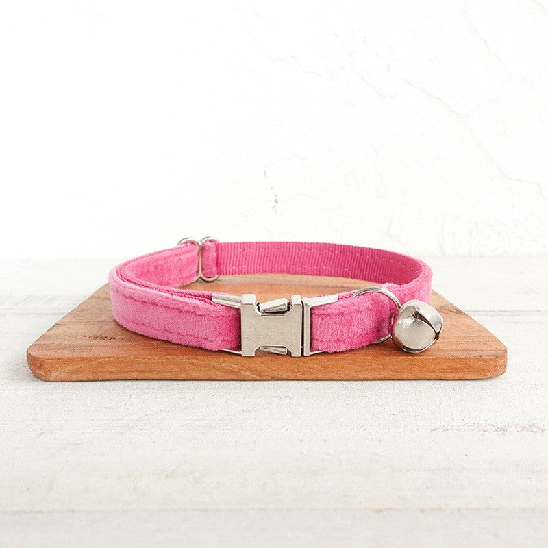 Soft and comfortable adjustable pet collar
