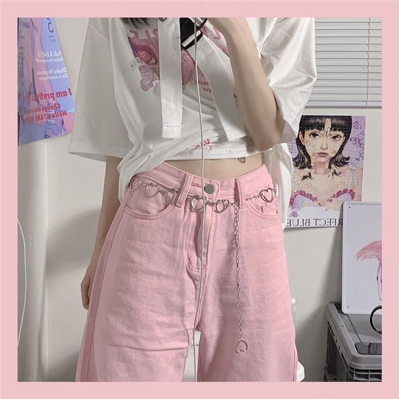 Women's All-match Straight Wide Leg Jeans