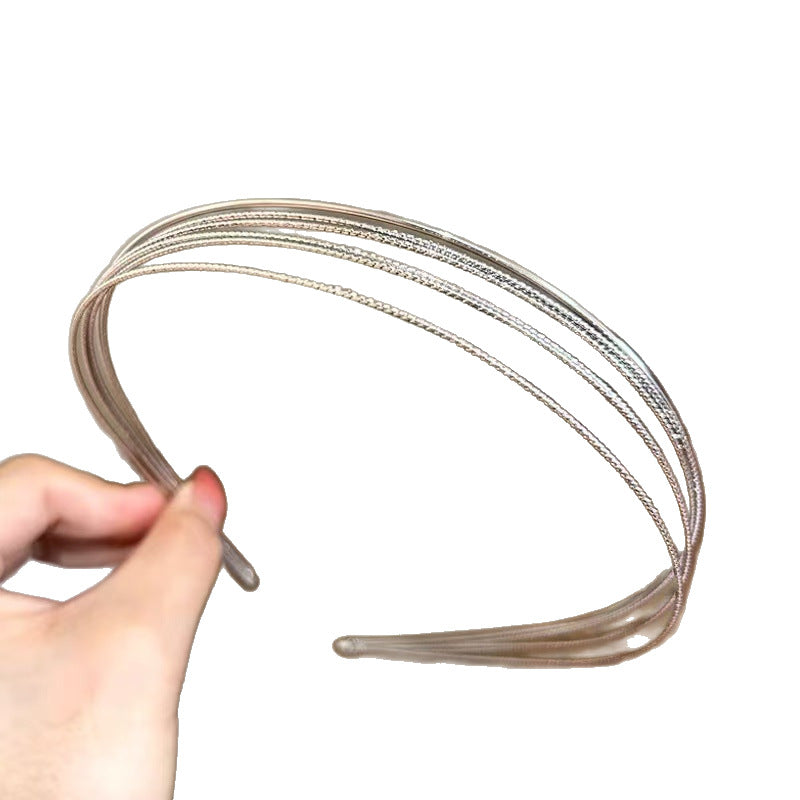 Hot-selling European And American Metal Headband Stylish And Minimalist
