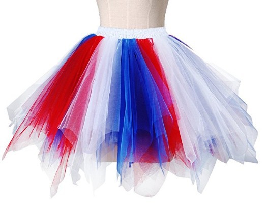 Half-length Pettiskirt Perform Dance Party Tulle Skirt Crinoline