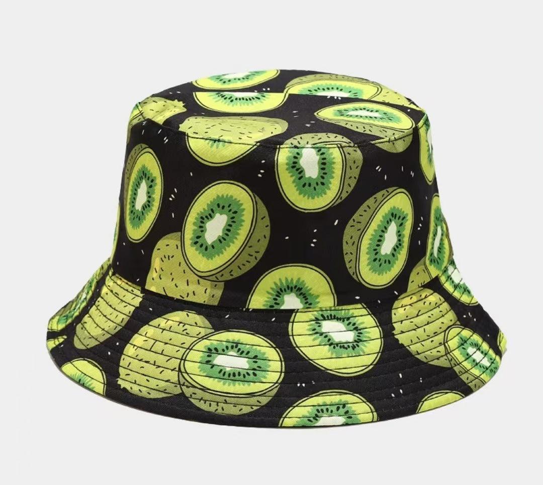 Creative Pattern Series Double-sided Wear Sunshade Breathable Bucket Hat