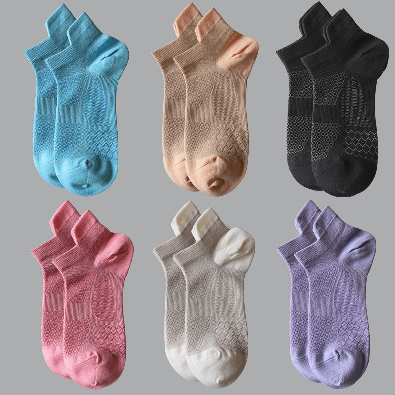 pin200-  Reinforced Cycling Socks Anti-friction Handle Compression Stockings
