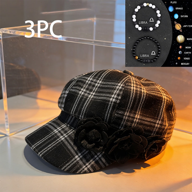 British-style Casual Painter Hat That Is Versatile And Can Show Off Your Face